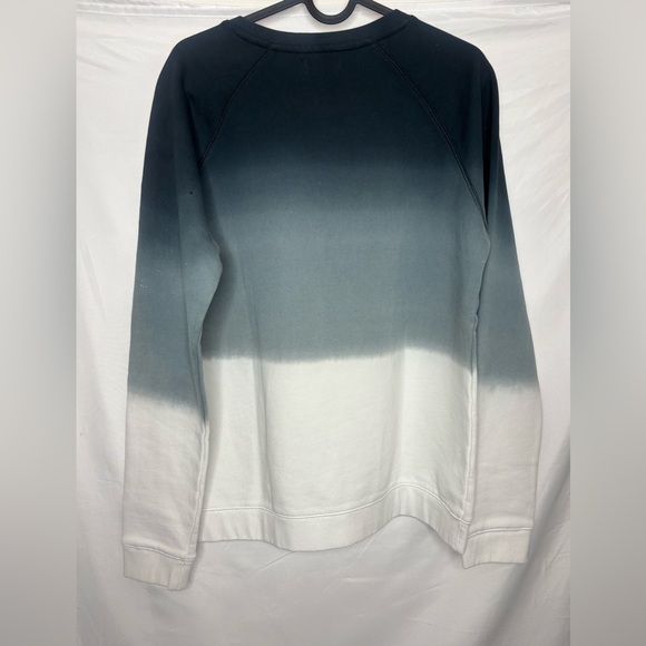 Pelaton teal, seafoam green white athletic sweatshirt top sz med - Picture 11 of 16